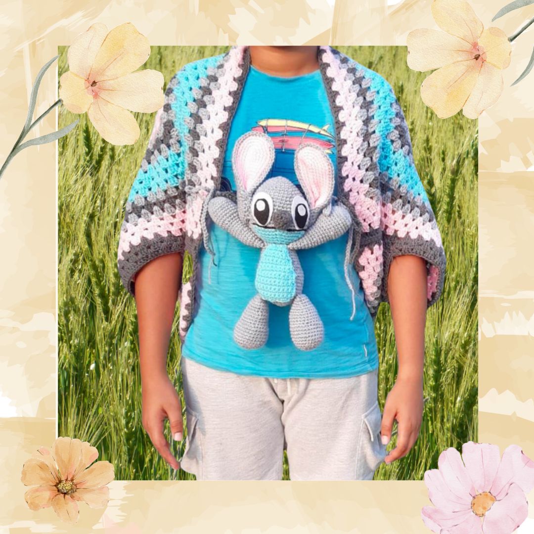 The Crochet Hug Kit 2 Stitch Jacket