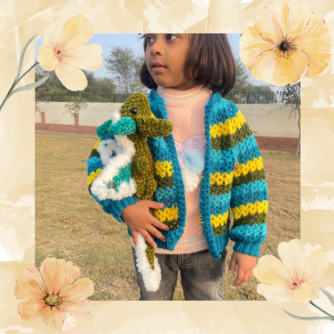 The Crochet Hug Kit 4 : Dragon Jacket