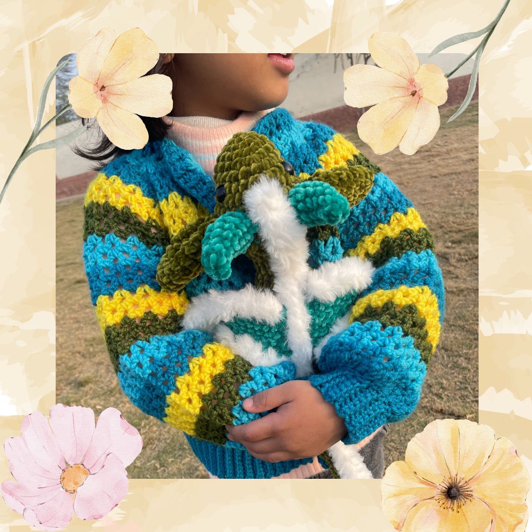 The Crochet Hug Kit 4 : Dragon Jacket