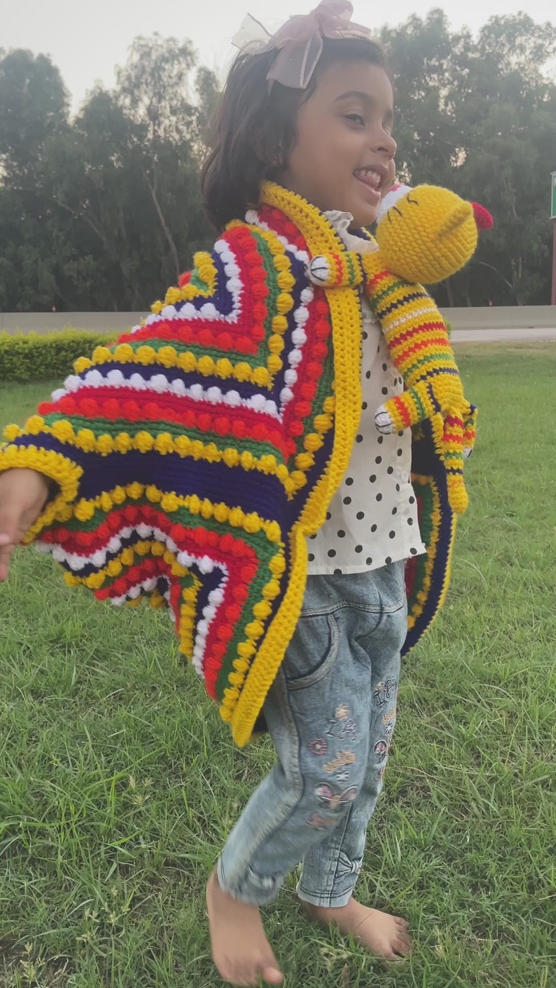 The Crochet Hug Kit 1  Cat Jacket